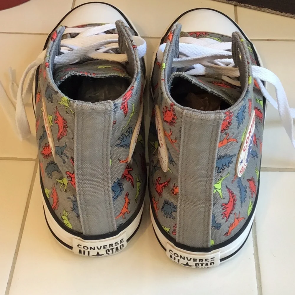 ‘Converse’ Grade School Dinoverse Hi-Top Sneakers